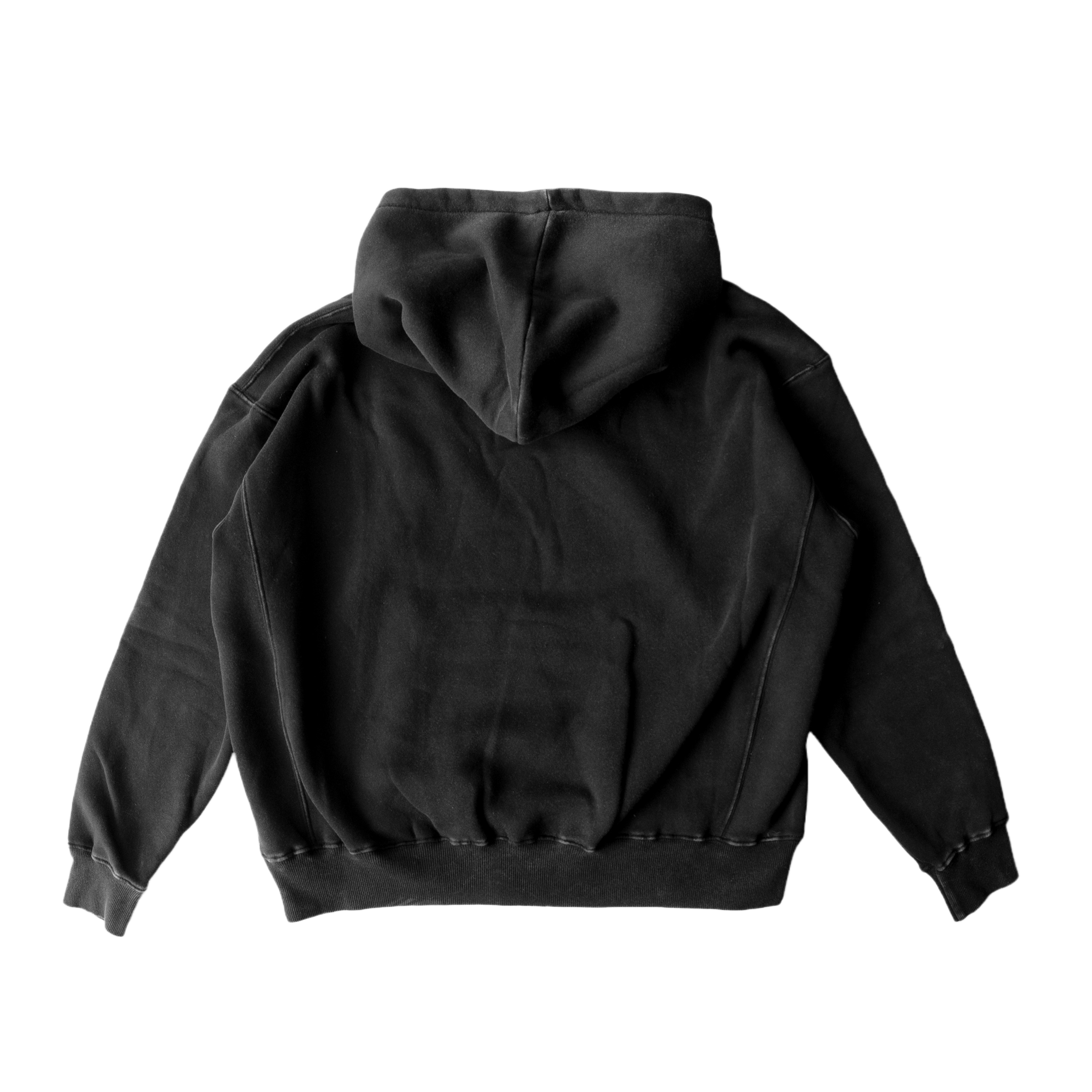 WRT WDT hoodie - vintage washed black