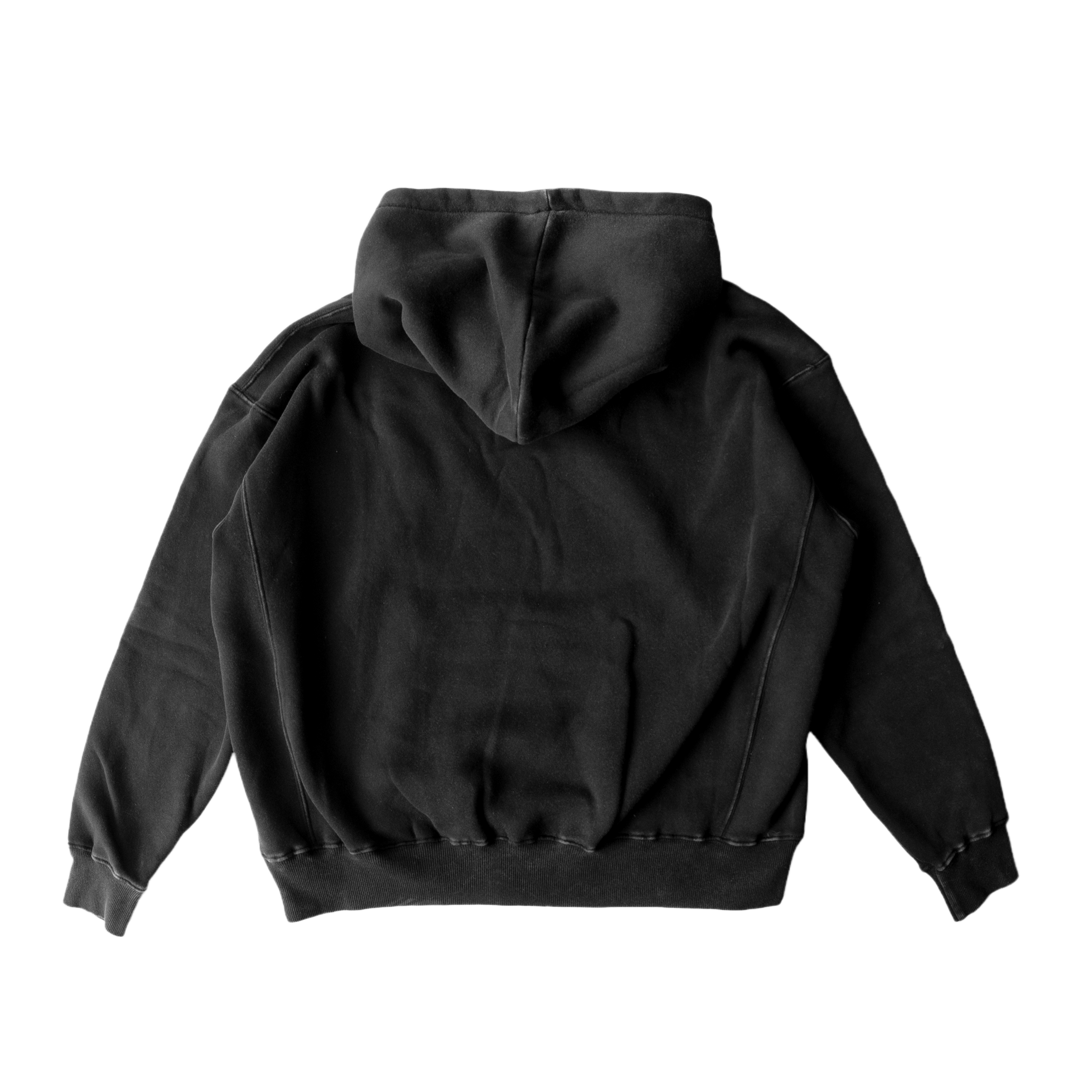 rebirth logo hoodie - coal